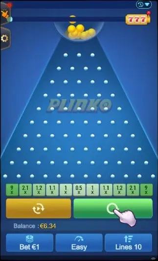 Speel Plinko gratis en voor echt geld. Speel Plinko gratis en voor echt geld.